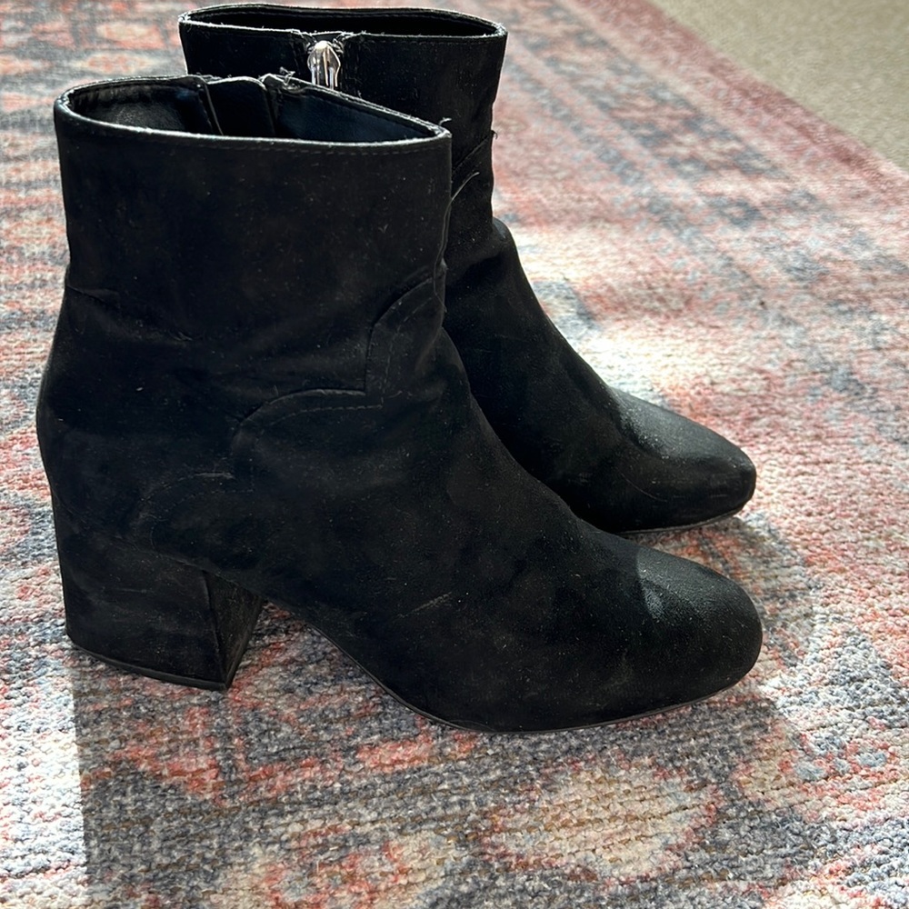 Zara Black Booties